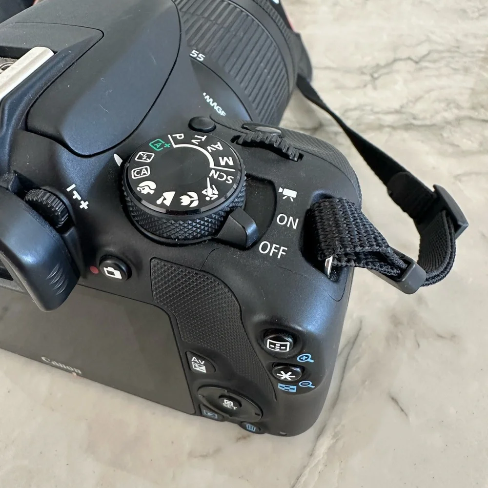 Canon Rebel SL1 with 18-55mm lens